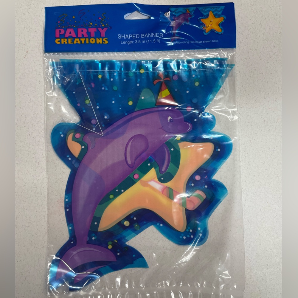 Under the sea party banner